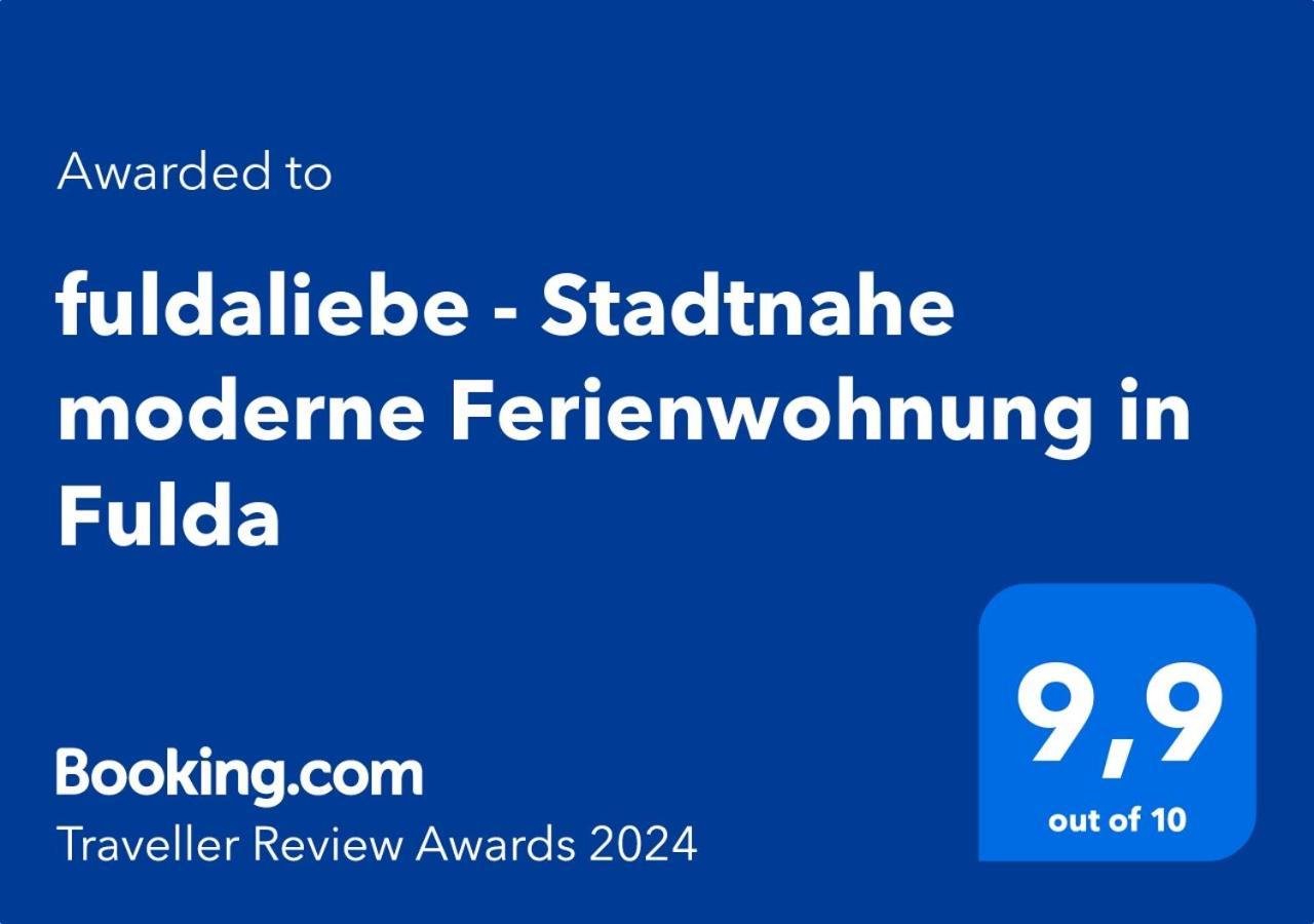 Fuldaliebe - Stadtnahe Moderne Ferienwohnung In Fulda Buitenkant foto